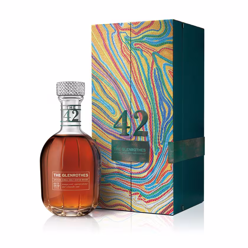 The 42 bottle and pack.