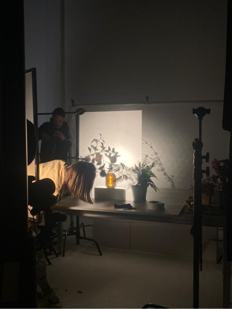 Photographer, Kate Jackling, at work
