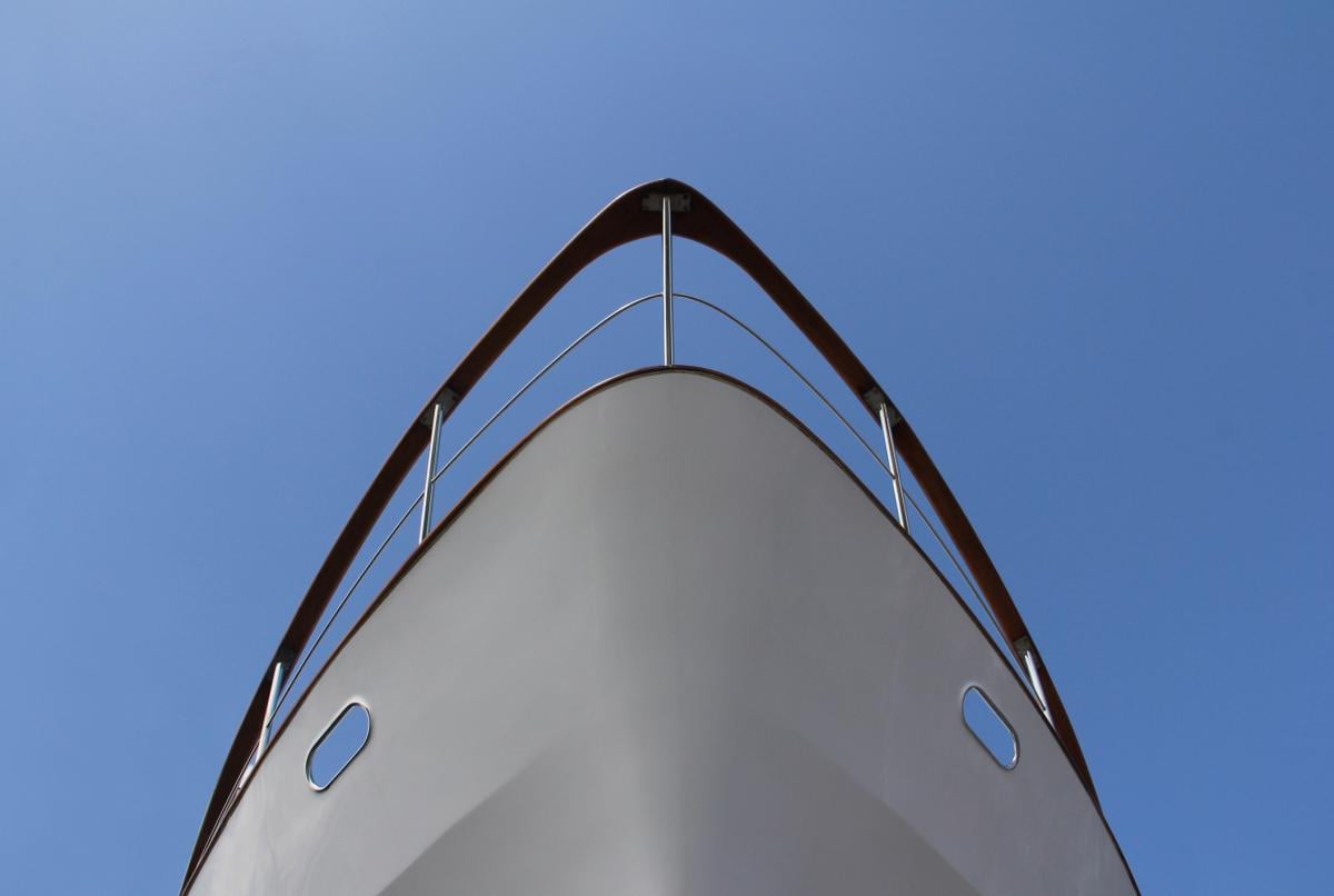 luxury yacht stern