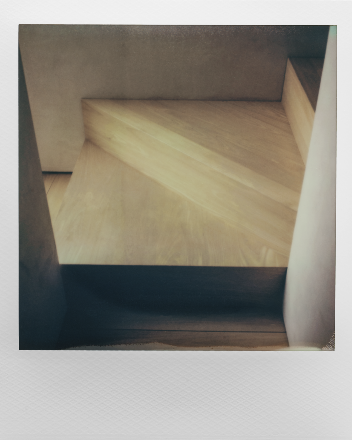Stairs in the home of John Pawson