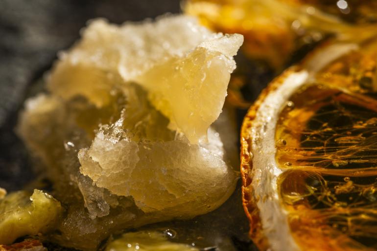 Ginger and orange tasting notes
