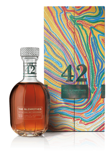 The 42 bottle and box